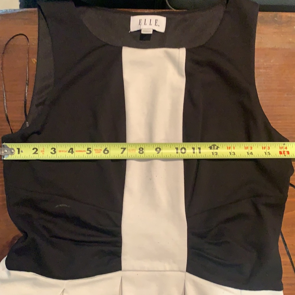 🌵3/$15 🌵  Elle / black and white dress / size 10 - Picture 5 of 7